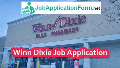 winn dixie careers job application|More.